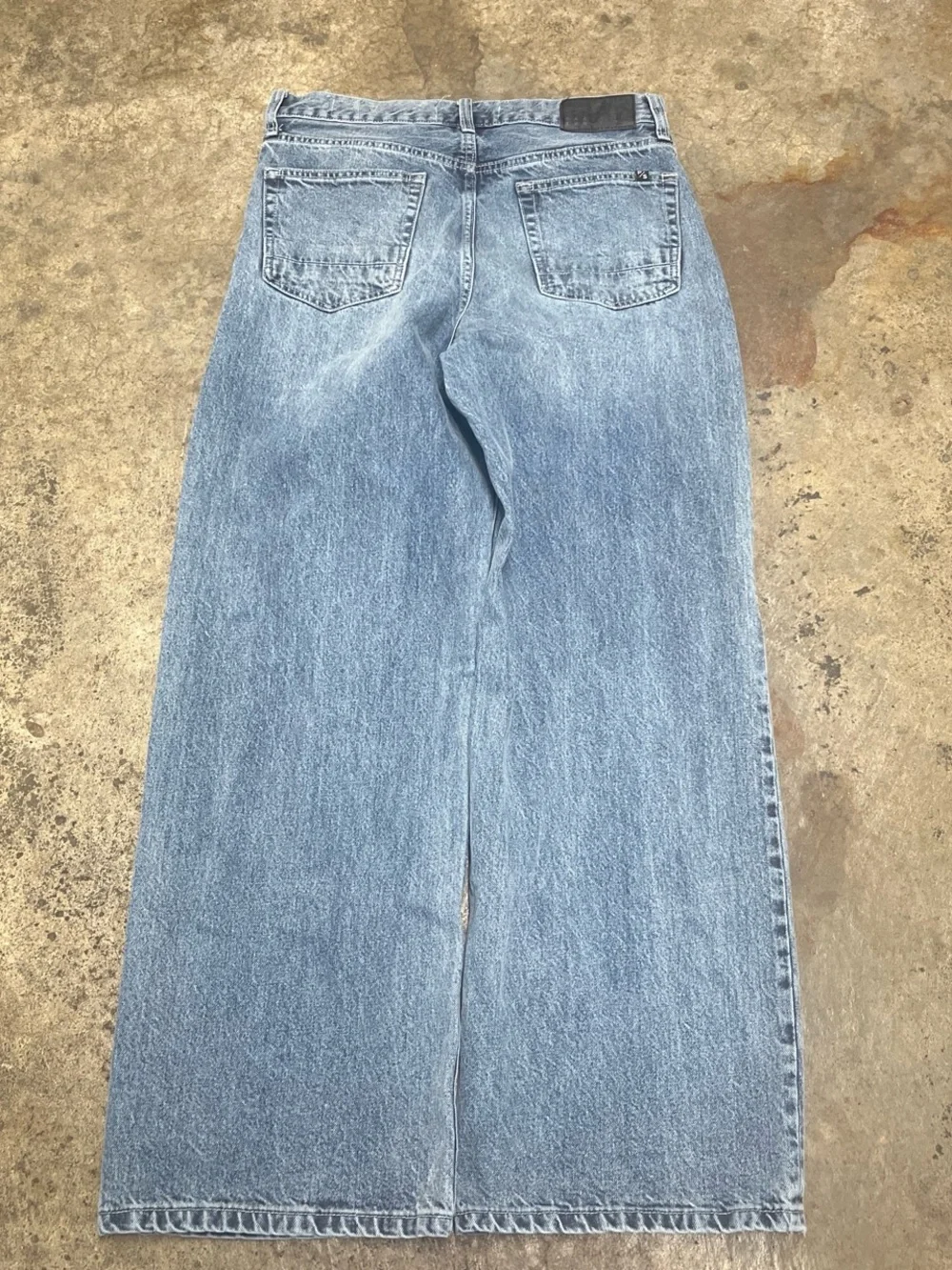 Y2K Retro Pacsun Baggy Jeans Men’s 30x30 Light Wash Heavyweight Skater Grunge